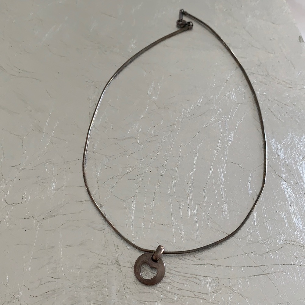 Classic Tiffany heart necklace